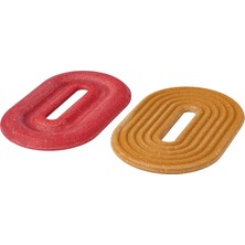 Merfi Store Eldstjärt Açık Kahverengi-Kırmızı 26X16 cm Nihale