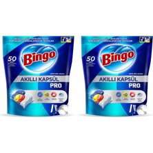 Merfi Store Akıllı Kapsül Pro Bulaşık Makinesi Deterjanı Tableti 50'li (2 Paketi)