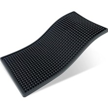 Bar Barista Ekipmanları Kurutma Kaymaz Bar Mat Silikon 15 x 30 cm