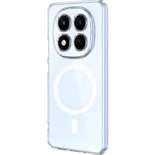 TKÇ Xiaomi Redmi Note 15 Pro Plus 5g Combo Sert Şeffaf Magsafe Kapak - Şeffaf