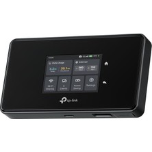 Merfi Store M8550 | 5g Mobil Wi-Fi 6e Taşınabilir Modem | 3.4 Gbps Hız | Tri-Band AXE3600 | Dokunmatik Ekran | Gigabit Port | Vpn Desteği | 32 Cihaz Bağlantısı | Sim Kartlı Cep Wi-Fi | Yeni Nesil 5g