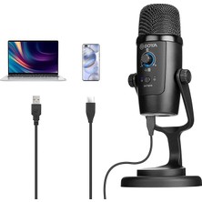 BY-PM500 USB Kondansatör Mikrofon