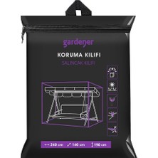 GRDC308 Salıncak Koruma Örtüsü Büyük Pe (240 cm x 140 cm x 190 Cm)