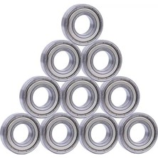 Magnet 10 Adet 608ZZ Rulman - Metal Mühürlü Çok Amaçlı Bilye Rulman - 8X22X7 Ölçülerinde