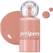 Ince Yapılı, Ciltle Bütünleşen, Pigmentli Likit Allık Syrupy Tok Cheek (06 Nutty Milktea)