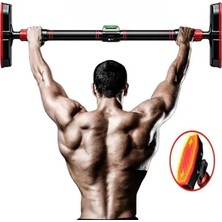 Nesil 72-95CM Kapı Barı Koridor Barfiksi Barfix Spor Aleti Demiri Barfiks Çubuğu