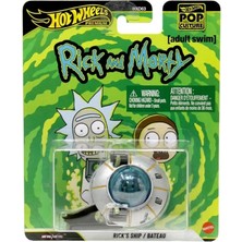 Wheels Premium - Rick's Ship/bateau - Rick And Morty (1/64) Pop Culture - JHW95
