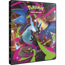 - Ultra Pro - Pokémon - Mega-Evolution: Fantasmagoric Alevler (ME02): Pokemon Not Defteri - Kapasite: 252 Kart - Masa Oyunları - Koleksiyon Kartı Aksesuarı