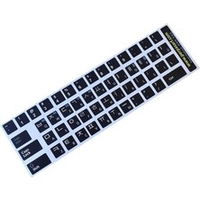 Klavye Etiketi, Korece Klavye Sticker, Korece- Türkçe 한국어 키보드 스티커, 한국어 키보드