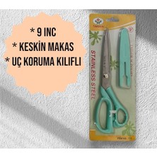 Ticaret Taksun/kumaş Terzi Makası/çok Keskin/uç Koruma Kılıflı / 9 "ınç, TYB20ZSBQMV4ZNP082