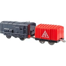 & Frıends ve Arkadaşları Trackmaster Motorlu Büyük Tekli Oyuncak Trenler, Favori Karakterler Diesel BMK91