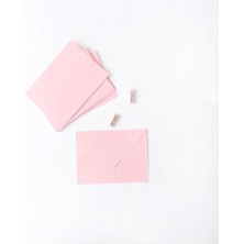 Açık Pembe Standart Zarf, 13X18 cm 25 Adet