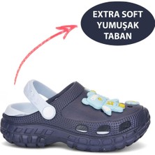 Lacivert Ayıcıklı Unisex Çocuk Terlik&sandalet