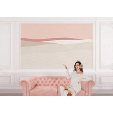 Uslucan Alışveriş   Minimalist Soyut Boho Modern Duvar KAĞIDI-5540