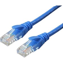 5149 Cat6 Ethernet Patch Adsl Internet Kablosu, 0.3 M, Mavi