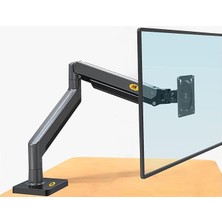 Aktüel Nb G45 Monitör Kolu, Gaz Yaylı Ayarlanabilir Ekran Standı, 22-40 Inç Uyumlu, 3-15 kg Taşıma Kapasiteli, Tam Hareketli Ergonomik Masa Montaj Aparatı