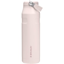 Iceflow™ Aerolight™ Flip Straw 2.0 Pipetli Termos Su Şişesi 1.06 Litre - Pembe Kuvars (Rose Quartz) | Paslanmaz Çelik