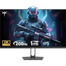 H27T22C 27″ 1ms(mprt) 200Hz (210Hz O.c.) 2k Qhd Fast IPS Gaming Monitör