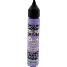 3D Dora Boncuk Boya, 25ML, Buğulu Lila