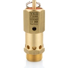 1/4" 3 Bar Standart Basınçlı Emniyet Ventili