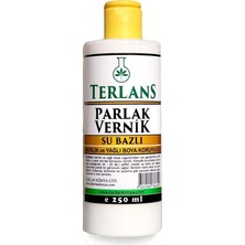 Su Bazlı Parlak Vernik 250 ml Akrilik ve Yağlı Boya Koruyucu