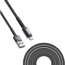Go Des GD-UC559 USB Micro Örgülü Kablo Hızlı Şarj Destekli 3 Metre