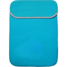 Tablet Kılıfı 10-12 Inç, Neopren Suya Dayanıklı Tablet Çantası, Fermuarsız Koruyucu Sleeve, iPad ve Tabletler Için Darbe Emici Taşıma Kılıfı, 20 x 29,5 x 1,9 cm Açık Mavi