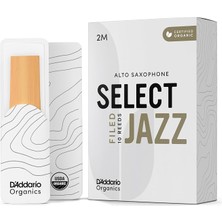 Organik Select Jazz Filed Alto Saksafon Dilleri - Saksafon Boruları - Ilk ve Tek Organik Kamış Borusu - 2 Orta, 5 Paket
