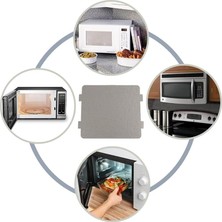 MSP Kenwood MW598, MW450, Siemens HF24G564, Bosch HMT75M651 ile Uyumlu Mikrodalga Fırın Yansıtıcı Plaka, Gri