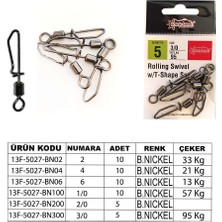 Captain 5027 Kilitli Klips Speed 10LU Paket Black Nikel