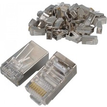 Efnaz Style PM-2334 Metal RJ45 Cat5 100 Adet Metal Uç 8p/8c
