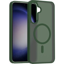 Efnaz Style Joko Samsung Galaxy A17 5g Jota Magsafe Kapak - Koyu Yeşil