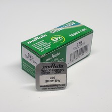 Murata Murata-Sony 379 SR521SW 1,55V Düğme Pil 1 Adet Uzun Ömürlü Saatler İçin Güçlü Seçim