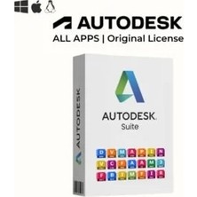 Autodesk Apps Collection Tüm Uygulamalar 2024/25/26/27 Tüm Sürümler (Pc/mac) - 1 Kullanıcı 2 Yıl