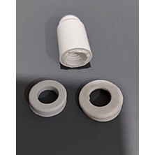 Yapıtaşı  Yt131 Üniversal Plastik Klozet Taharet Çubuğu Ucu Perlatörü Beyaz