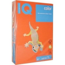 Mbb E-Ticaret Iq A4 Yoğun Turuncu Renkli Fotokopi Kağıdı 80 gr OR43