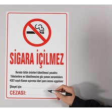 Mbb E-Ticaret Panda 36X50 cm Sigara Içilmez Statik Kağıt Adet PAN790-(***6 Adet***)