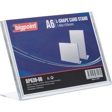 Mbb E-Ticaret Bıgpoınt BP639-06 A6 Afiş Standı Yatay