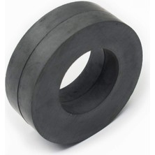Dünya Magnet Ferrit Kömür Seramik Halka Mıknatıs 70 mm x D32 mm x 10 mm 1 Adet