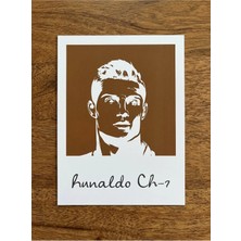 Sincara Home Card: Cristiano Ronaldo Cr7 / Coffee Print Kahve Üzeri Desen Yapma Makinesi – Coffe Art