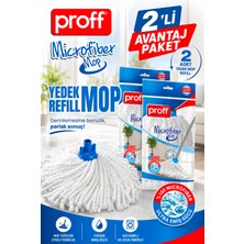 proff Mikrofiber Mop Yedeği 2'li