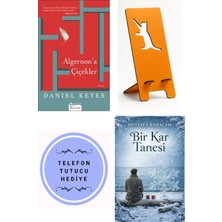 Koridor Yayıncılık Algernon'a Çiçekler - Daniel Keyes + Telefon Tutucu + Bir Kar Tanesi