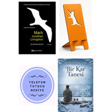Epsilon Yayınevi Martı Jonathan Livingston - Richard Bach + Telefon Tutucu + Bir Kar Tanesi