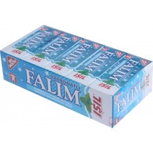 Falım Işıl Şekersiz Sakız Nane Aromalı 5 li 7gr x 20 Li