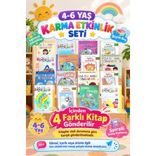 Harika Çocuk Yayınları 4-6 Yaş Karma Etkinlikli Eğitim Kitabı Seti - 4 Farklı Okul Öncesi Etkinlik Kitabı