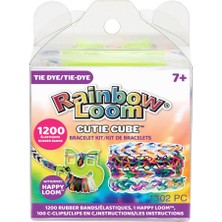 Rainbow Loom Cutie Cube Tie Dye A0155