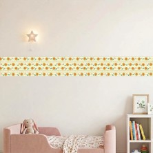 Çocuk Odası Bordürü 20 cm x 3 Metre Kendinden Yapışkanlı Folyo Bebek Odası Dekorasyon