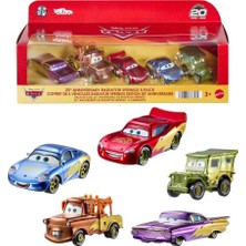 Cars Disney ve Pixar Cars 20. Yıl Dönümü Kutlama Yarışı Radyatör Kasabası 5'li Paket JMJ85