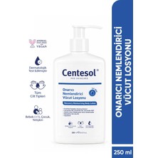 CENTESOL Onarıcı Vücut Bakım Losyonu Yoğun Nemlendirme Etkili Cilt Bariyeri Güçlendirici  250 ML
