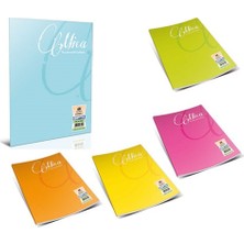 Gıpta Mica Tel Dikişli A4 Çizgisiz Defter 60 Yaprak PP Kapak 1706 Renkli Seçeneklerle Kullanıma Uygun